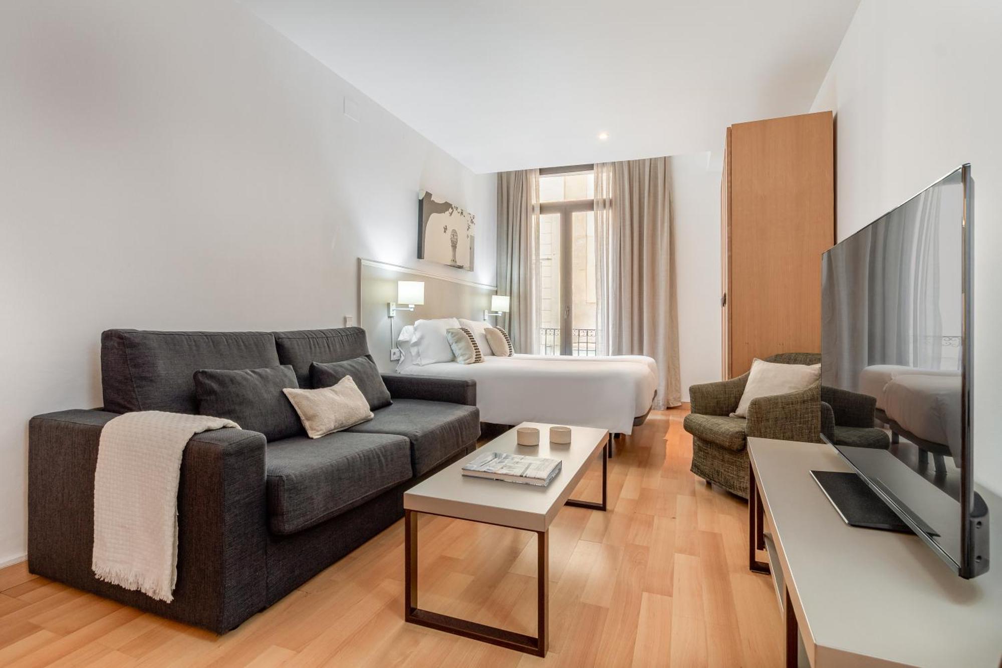 Aspasios Plaza Real Apartments Барселона Экстерьер фото